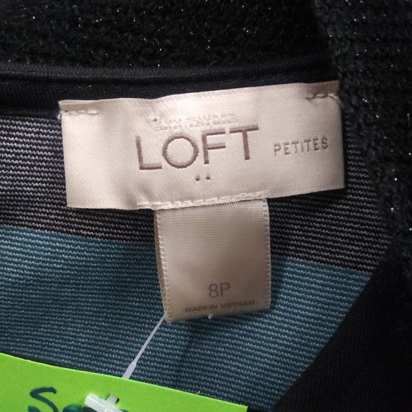 2311 Size 8/Small  Loft Sleeveless Dress and Wrap - Picture 7 of 10